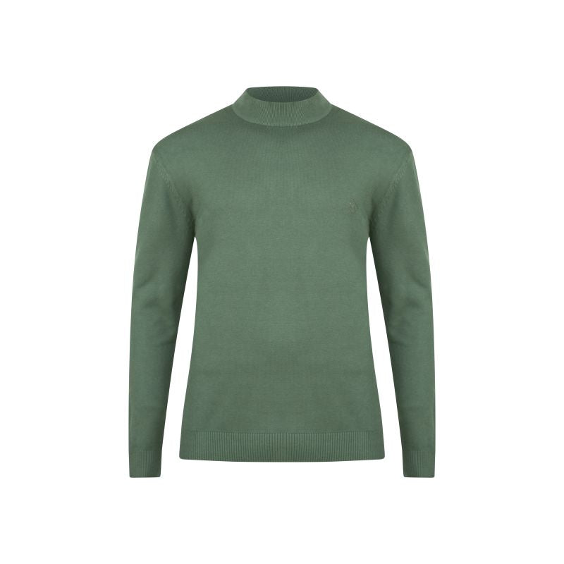 Classic Cashmere Mock Neck – Tailored Fit & Supreme Softness
