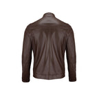 Brown Double Face Nubuck Leather Jacket NLJ002