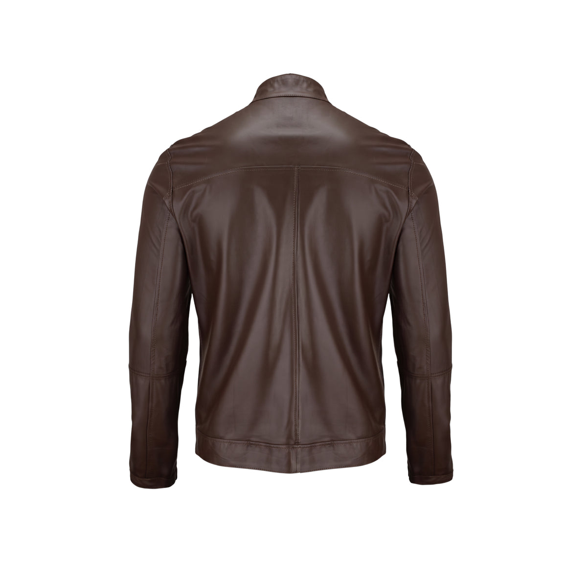 Brown Double Face Nubuck Leather Jacket NLJ002