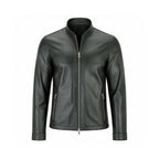 Green Double face Nubuck Leather Jacket NLJ002