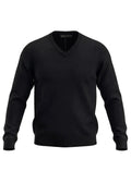 V-Neck SWEATER Black