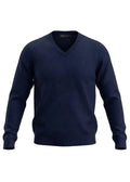 V-Neck SWEATER Navy