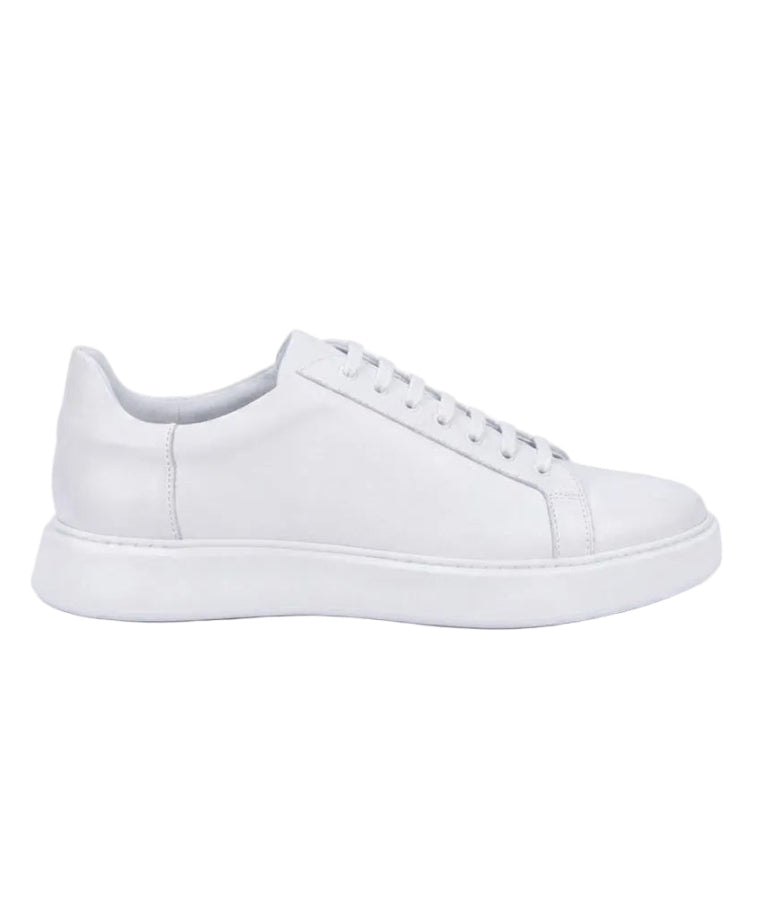 Minimalist Leather Sneakers | Modern Casual Footwear