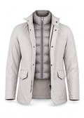 Light Beige Bomber Jacket .Bom003
