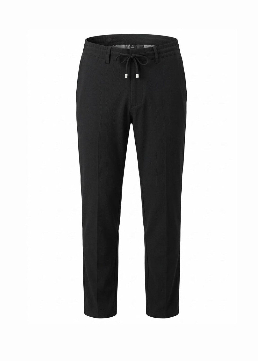 Black Refined Smart Pants – Sleek Fit, All-Day Comfort, Effortless Elegance.SP017