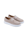 Beige Stylish Summer Loafers with Lace – Comfort Meets Elegance