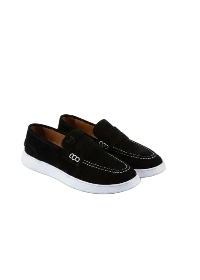Summer Black Loafer – Lightweight Comfort with Effortless Style