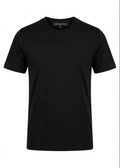 Premium Black Cotton Round Neck T-Shirt – Soft, Breathable & Comfortable