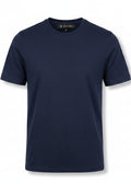 Premium Navy Cotton Round Neck T-Shirt – Soft, Breathable & Comfortable