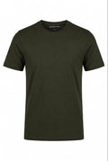 Premium Olive Green Cotton Round Neck T-Shirt – Soft, Breathable & Comfortable