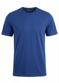 Premium Indigo Cotton Round Neck T-Shirt – Soft, Breathable & Comfortable