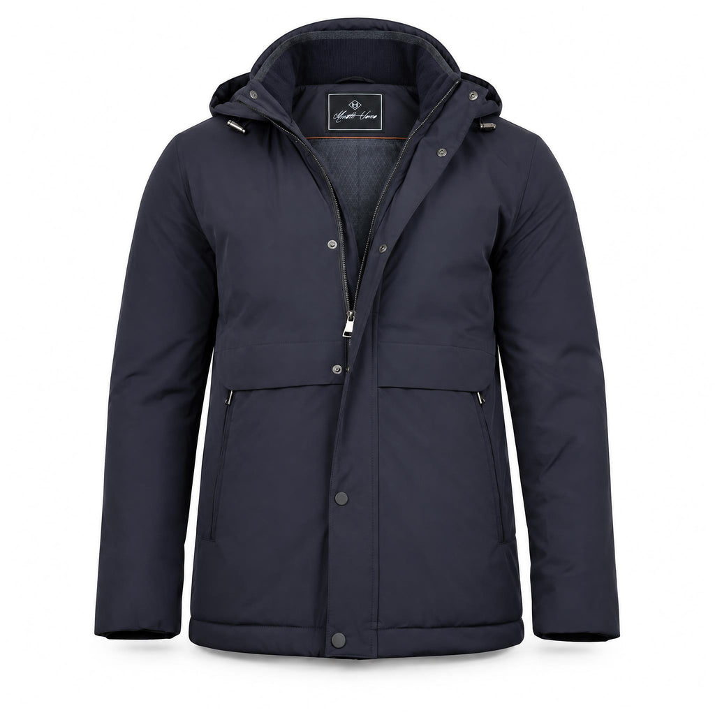 Navy Bomber Jacket .Bom004