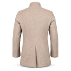 Beige Cashmere Coat. CC002