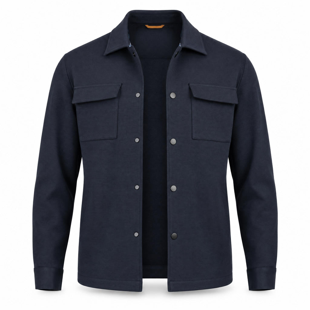 Navy Over Jacket .OV-004