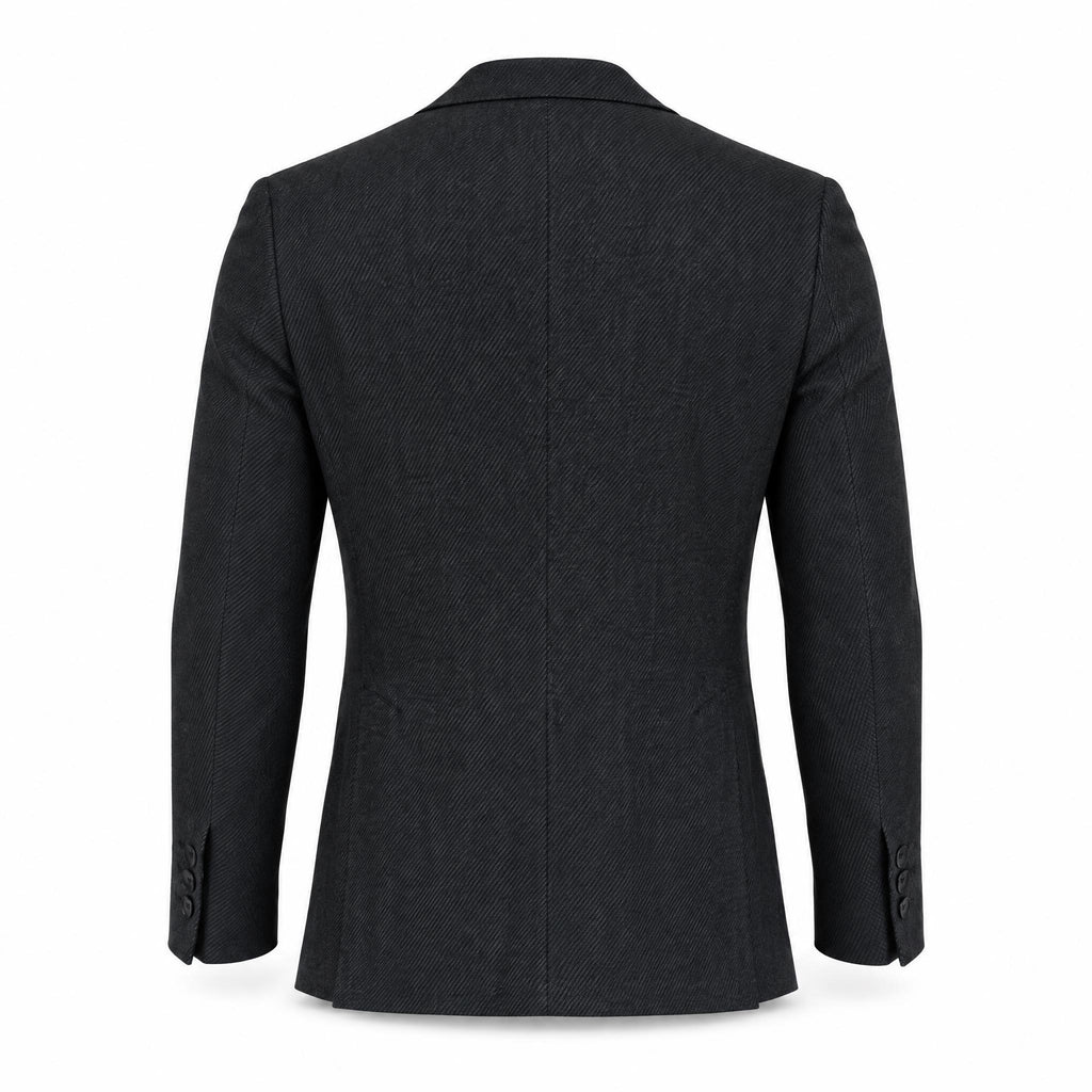 Anthracite Wool Blazer .BL018