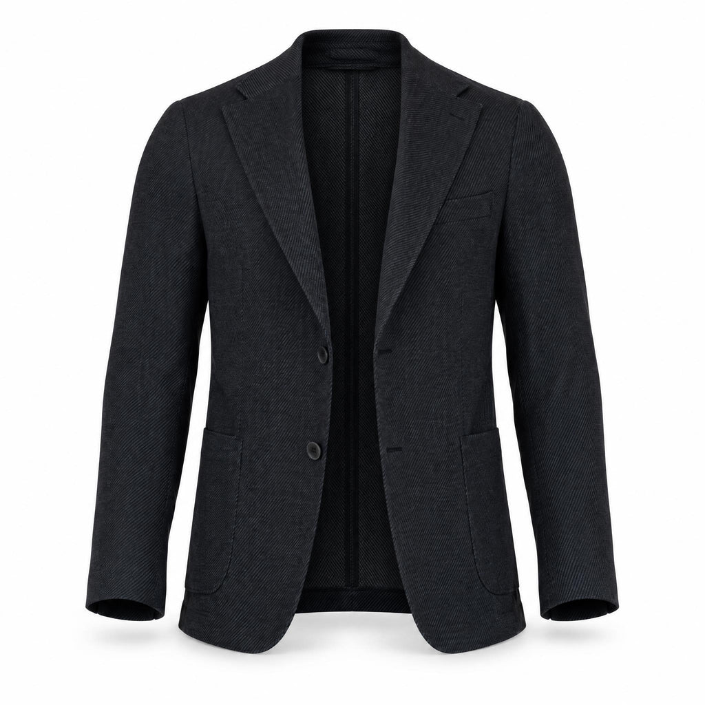 Anthracite Wool Blazer .BL018