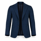 Navy Wool Blazer .BL018
