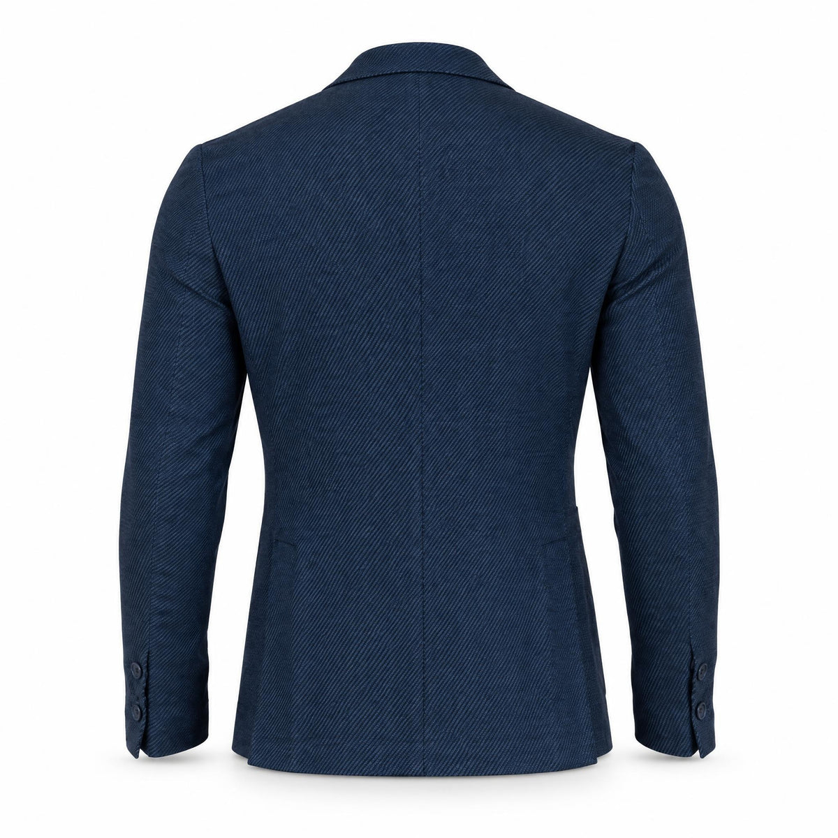 Navy Wool Blazer .BL018