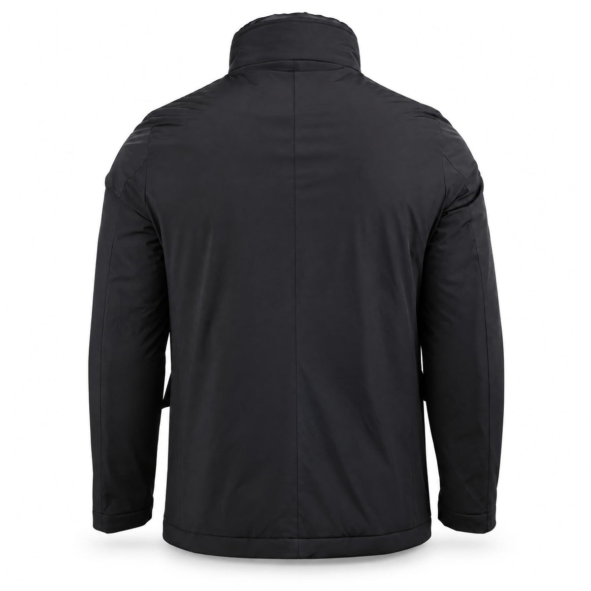 Black Bomber Jacket .Bom003