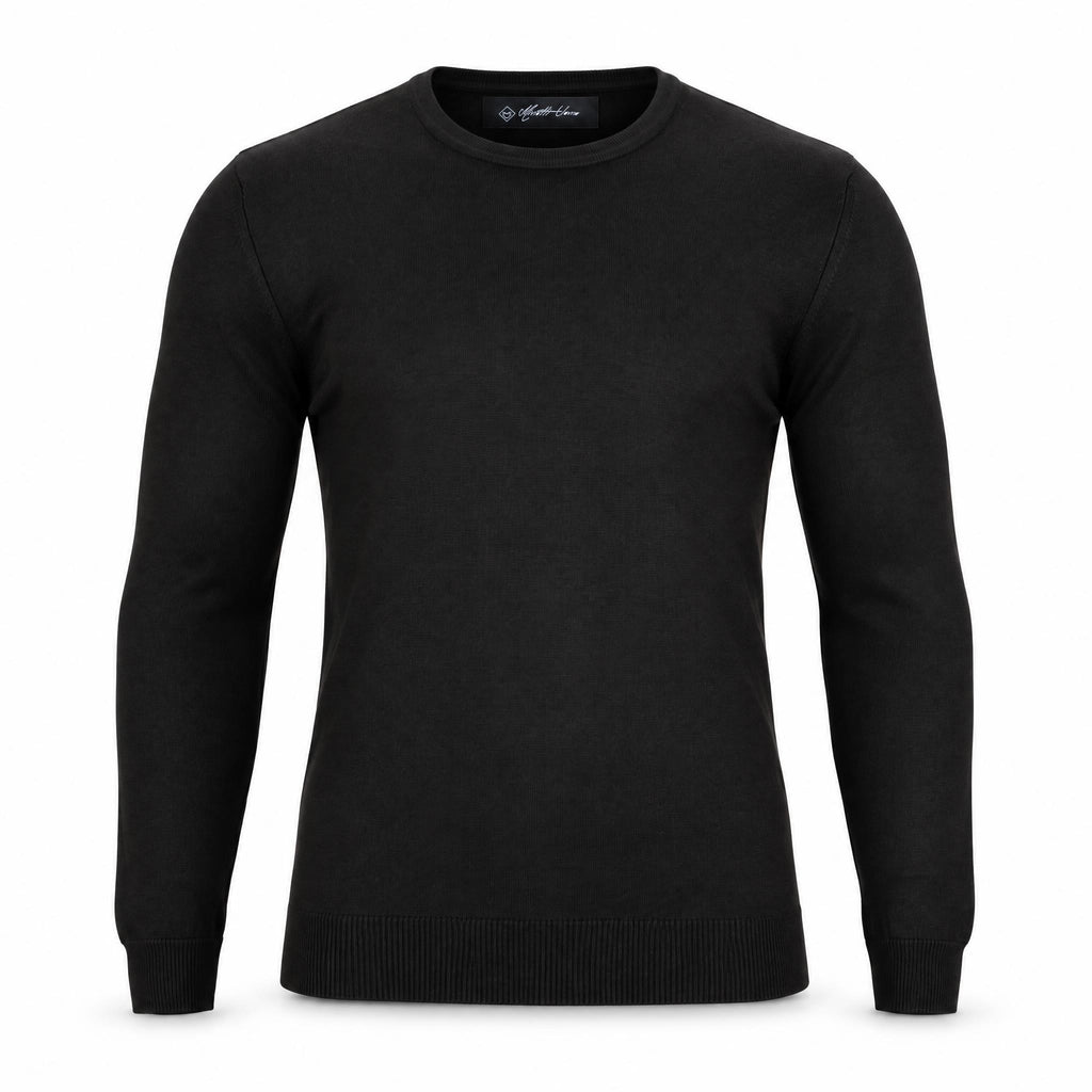 Black Mercerized Knitwear .MK-001