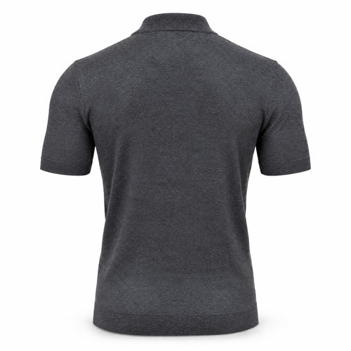Anthracite Cashmere T-Shirt.CAT-002