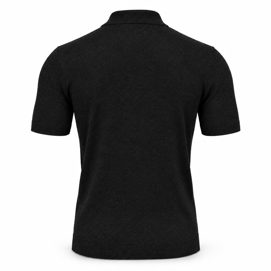 Black Cashmere T-Shirt.CAT-002