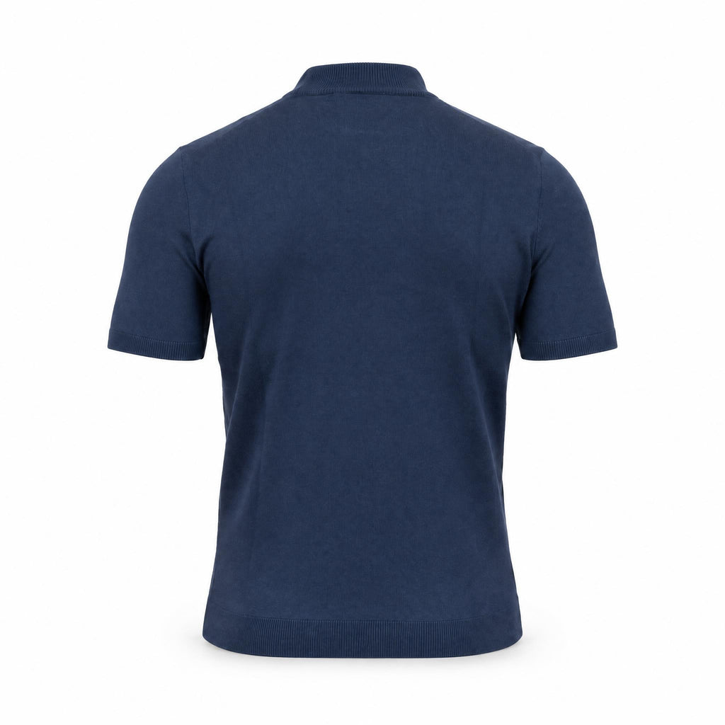 Navy Cashmere T-Shirt.CAT-002