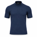 Navy Cashmere T-Shirt.CAT-002