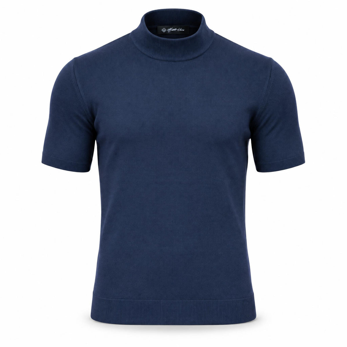 Navy Cashmere T-Shirt.CAT-002