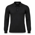Black Cashmere Polo. CP-001