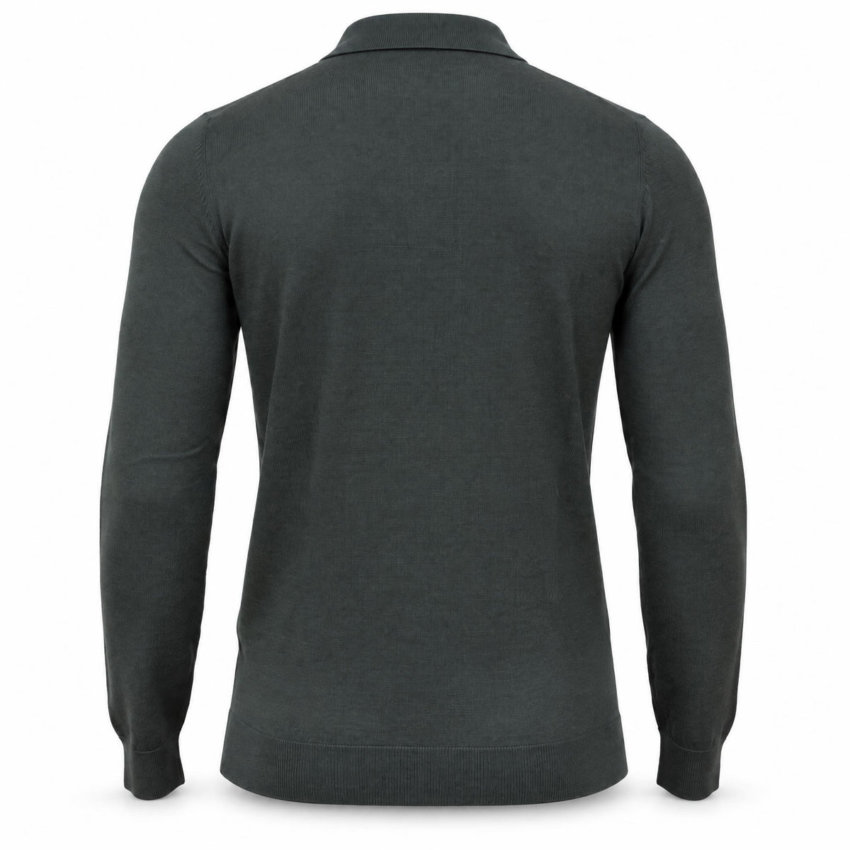 Olive Green Cashmere Polo. CP-001