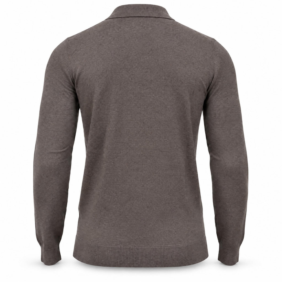 Brown Half Zipper Sweater .HZS-002
