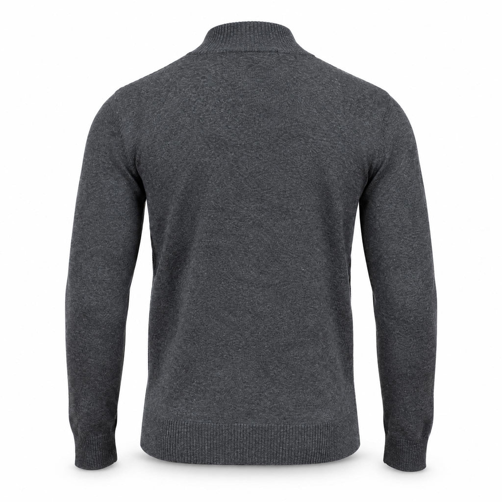 Anthracite Full Zipper Sweater .FZS003