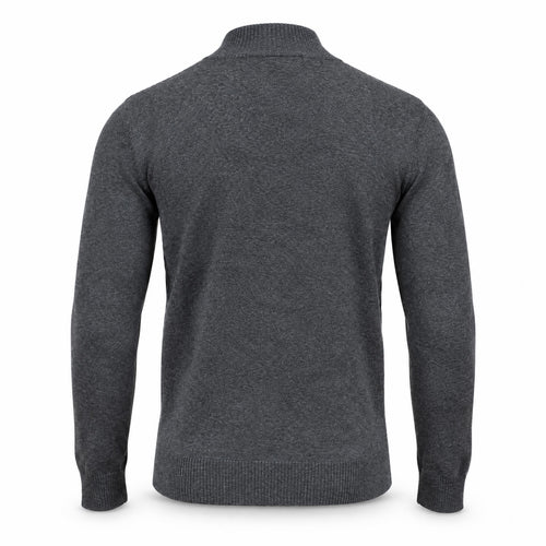Anthracite Full Zipper Sweater .FZS003