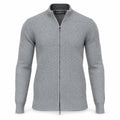 Grey Full Zipper Sweater .FZS003