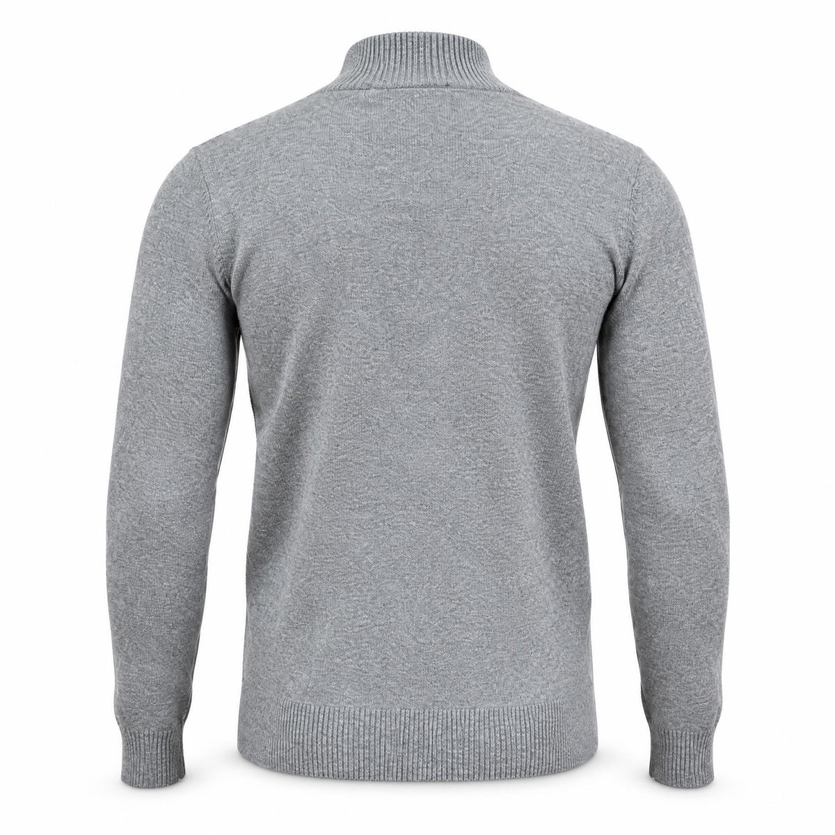 Grey Full Zipper Sweater .FZS003