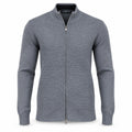 Grey Full Zipper Sweater .FZS002