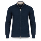Navy Full Zipper Sweater .FZS002