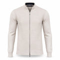 Beige Full Zipper Sweater .FZS002