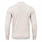 Beige Full Zipper Sweater .FZS002
