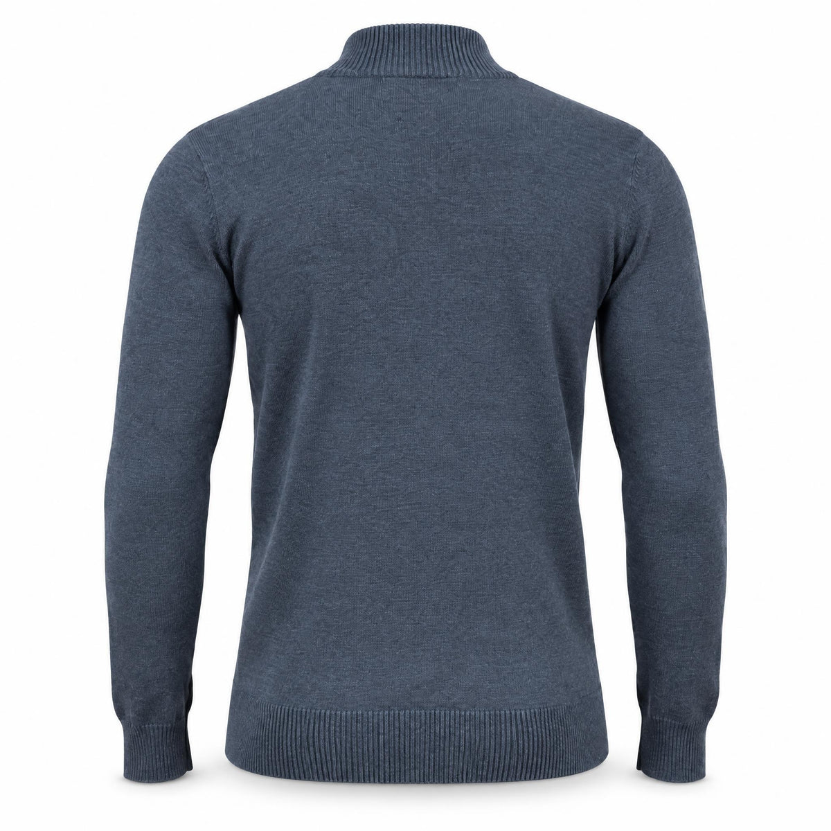 Blue Half Zipper Sweater .HZS-002