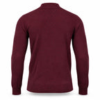 Burgundy Full Zipper Sweater .FZS003