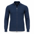 Navy Full Zipper Sweater .FZS003