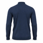 Navy Full Zipper Sweater .FZS003