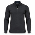 Anthracite Half Zipper Sweater .HZS-002