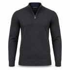 Anthracite Half Zipper Sweater .HZS-002