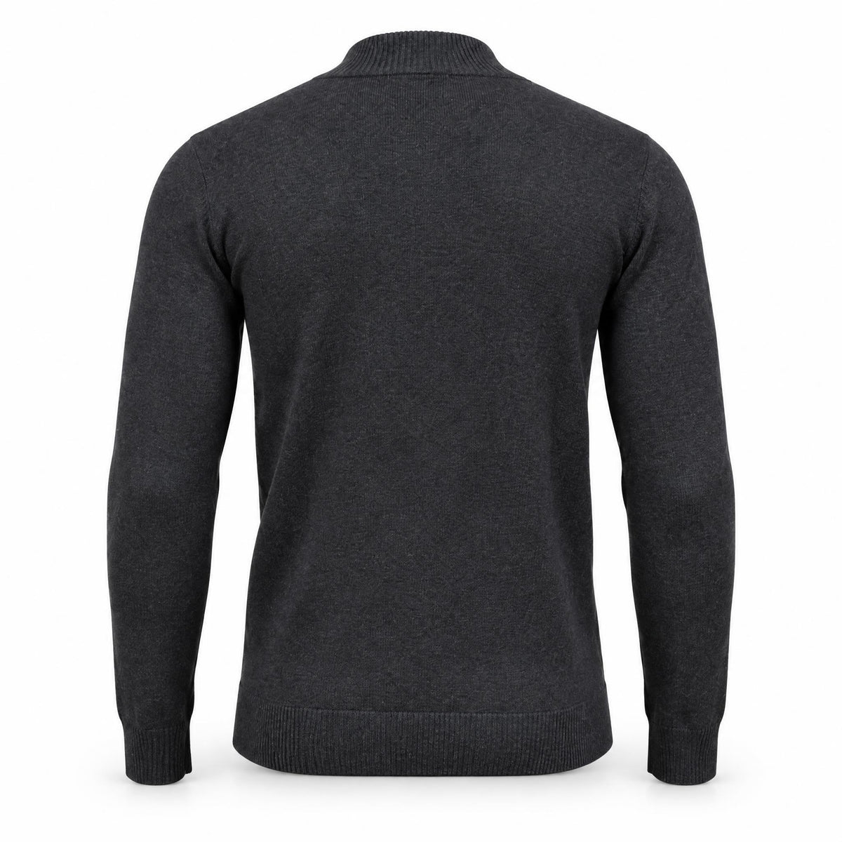 Anthracite Half Zipper Sweater .HZS-002