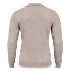 Mink Cashmere Half Zip Polo.CP-004