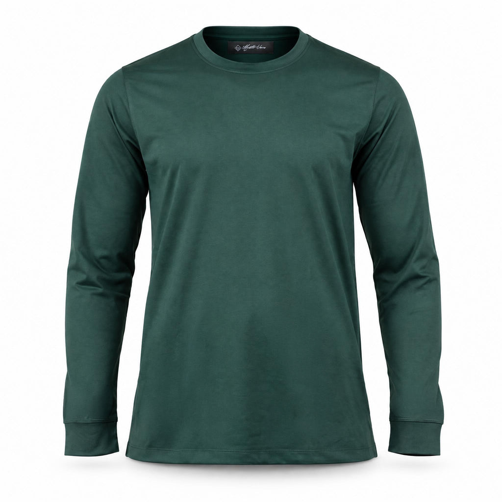 Green Cotton Sweater. CS-001