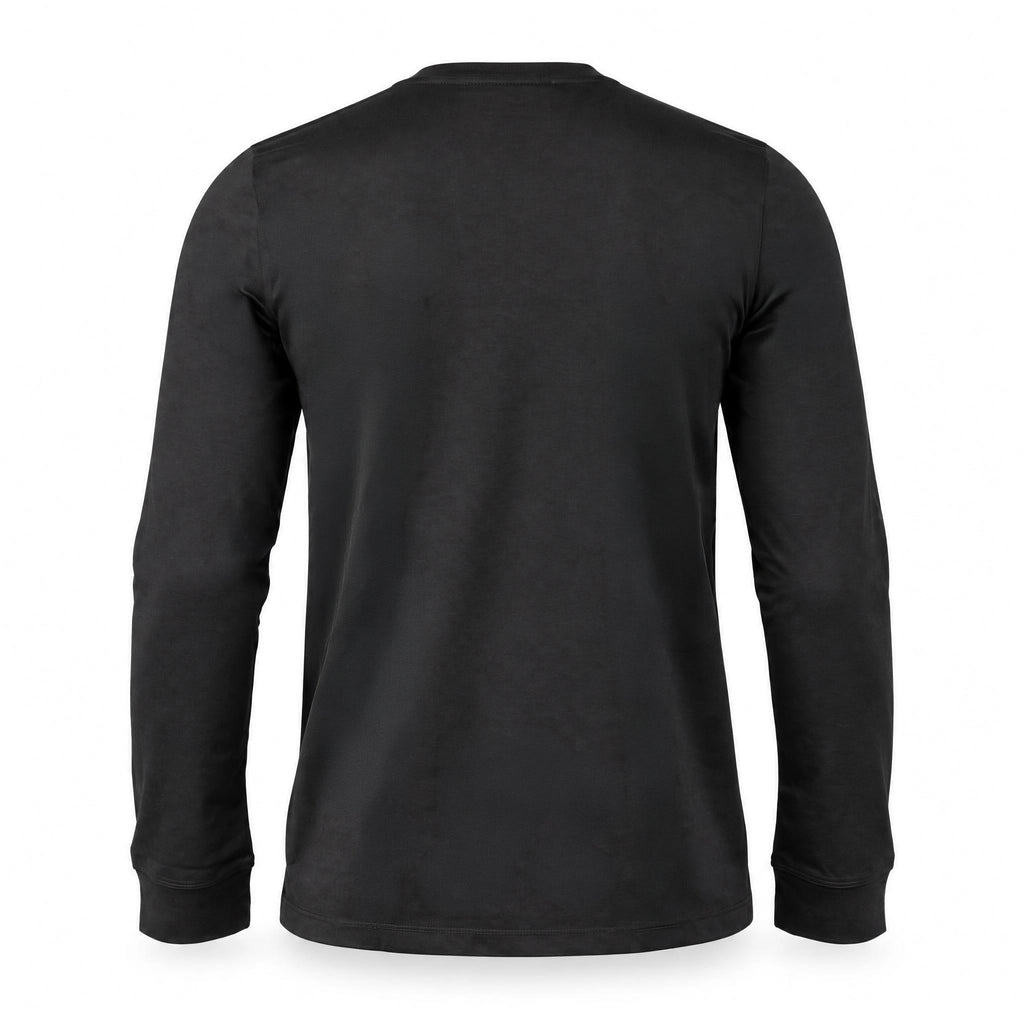Black Cotton Sweater. CS-001